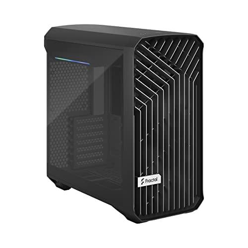 Fractal Design Torrent Compact Black Tempered Glass TG Dark Tint Window High-Airflow Mid Tower Computer Case/Cabinet/Chassis - FD-C-TOR1C-01 - Triveni World