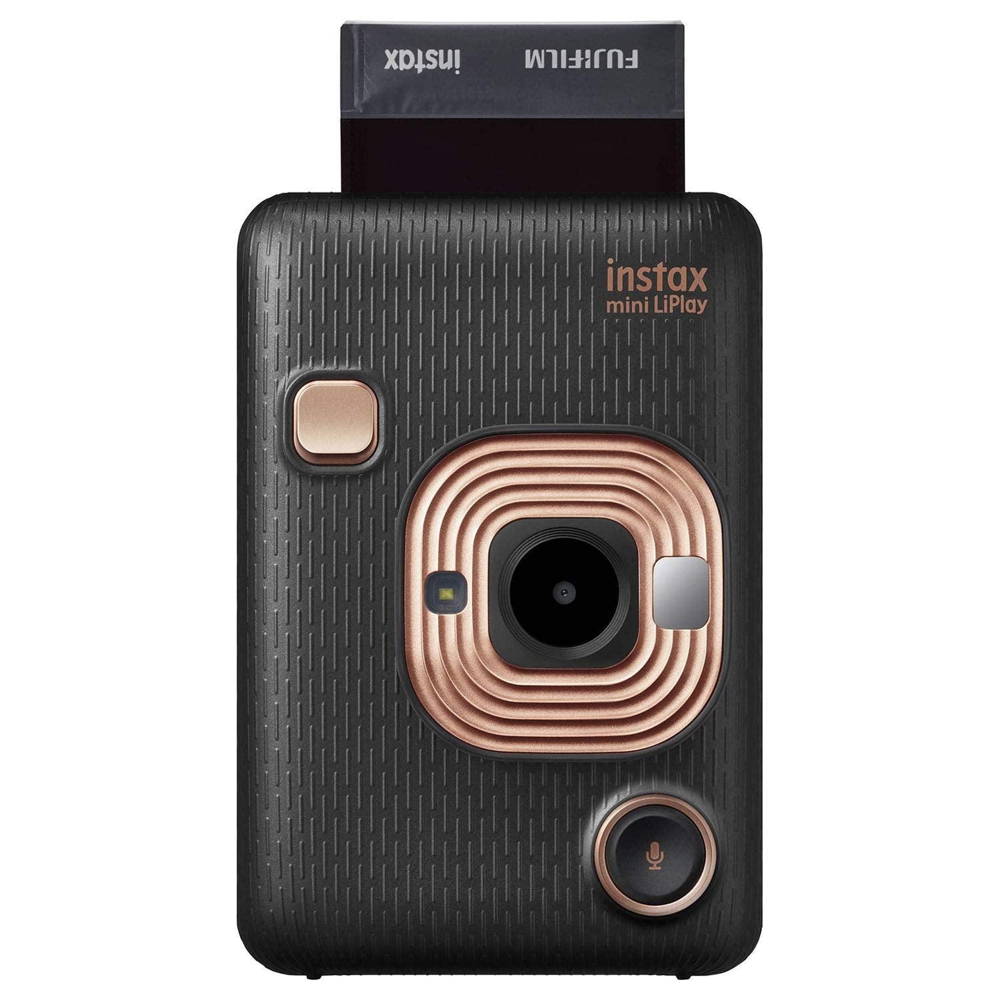 FUJIFILM Instax Mini LiPlay Hybrid Instant Camera (Elegant Black) - Triveni World