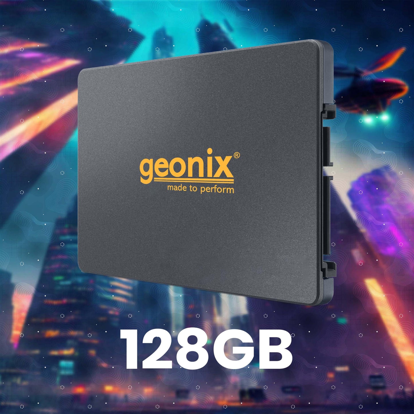 GEONIX SATA 2.5" 128GB Internal Solid State Drive 6Gb/s | Fast Performance | Read/Write Speed Upto - 570/500 MB/s | Quad Channel Controller Compatible with PC and Laptop | 5 Years Warranty. - Triveni World