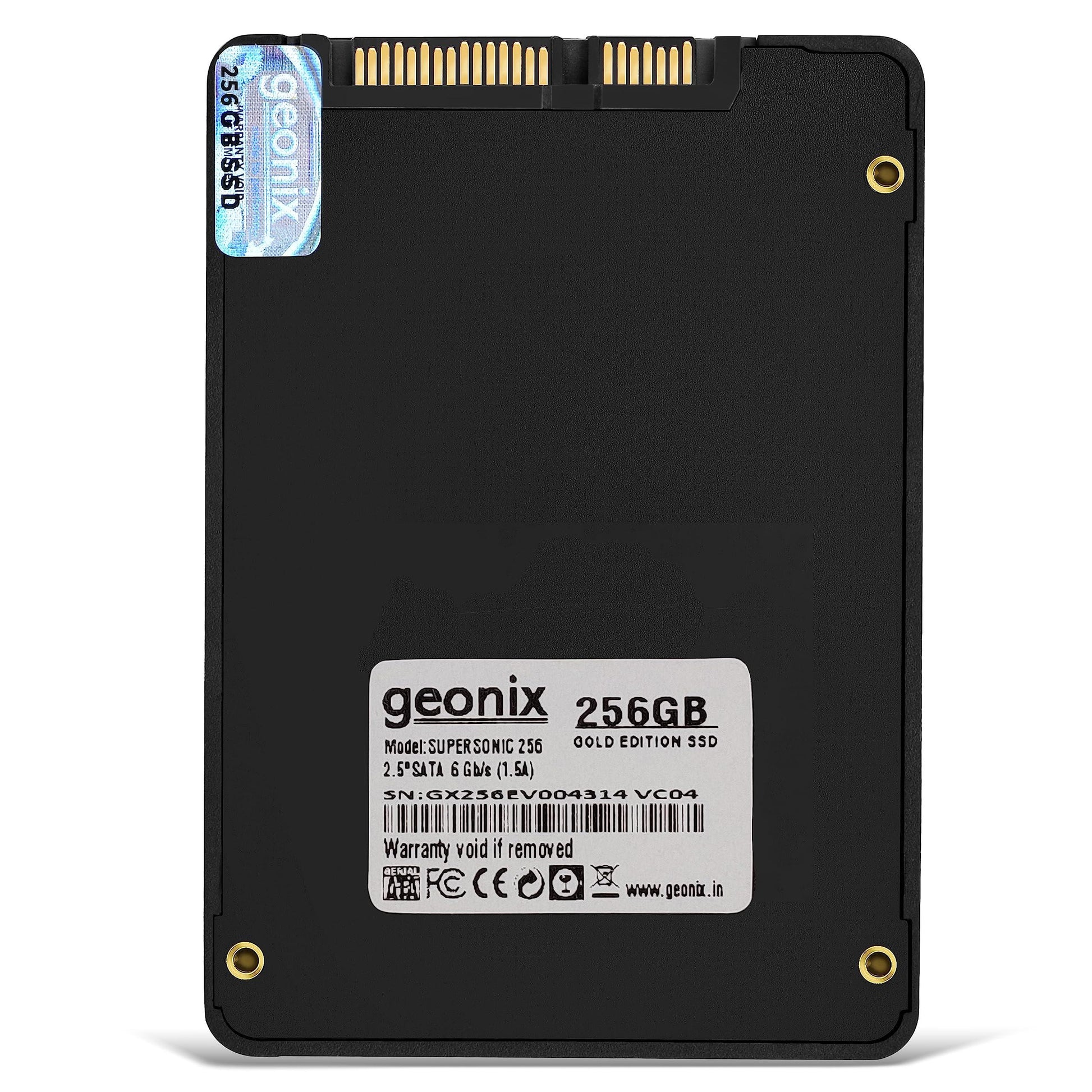 GEONIX SATA 2.5" 256GB Internal Solid State Drive6Gb/s | Fast Performance | Read/Write Speed Upto - 570/500 MB/s | Quad Channel Controller Compatible with PC and Laptop | 5 Years Warranty. - Triveni World