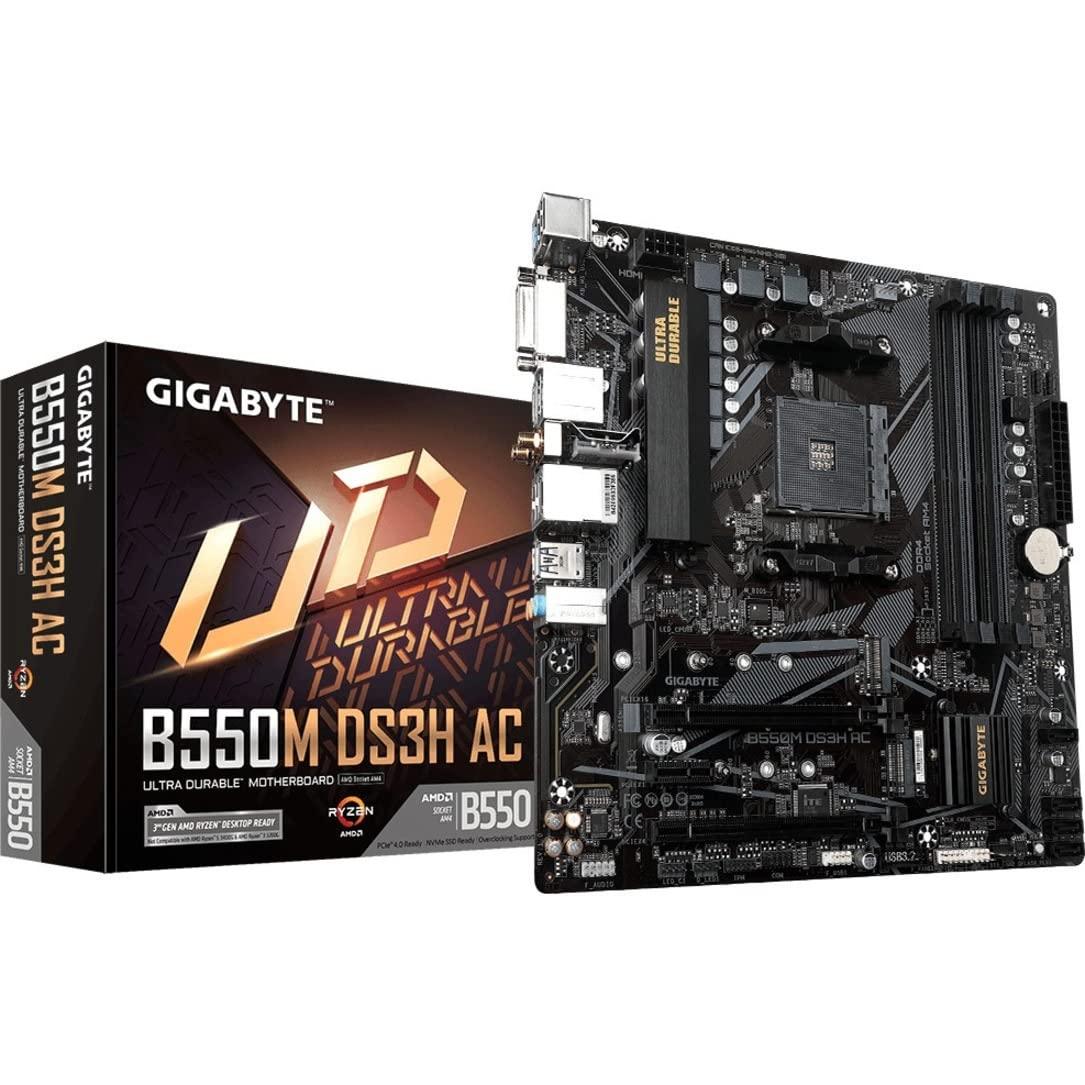 Gigabyte AMD B550 Ultra Durable MicroATX Motherboard Socket AM4 DDR4 - Triveni World