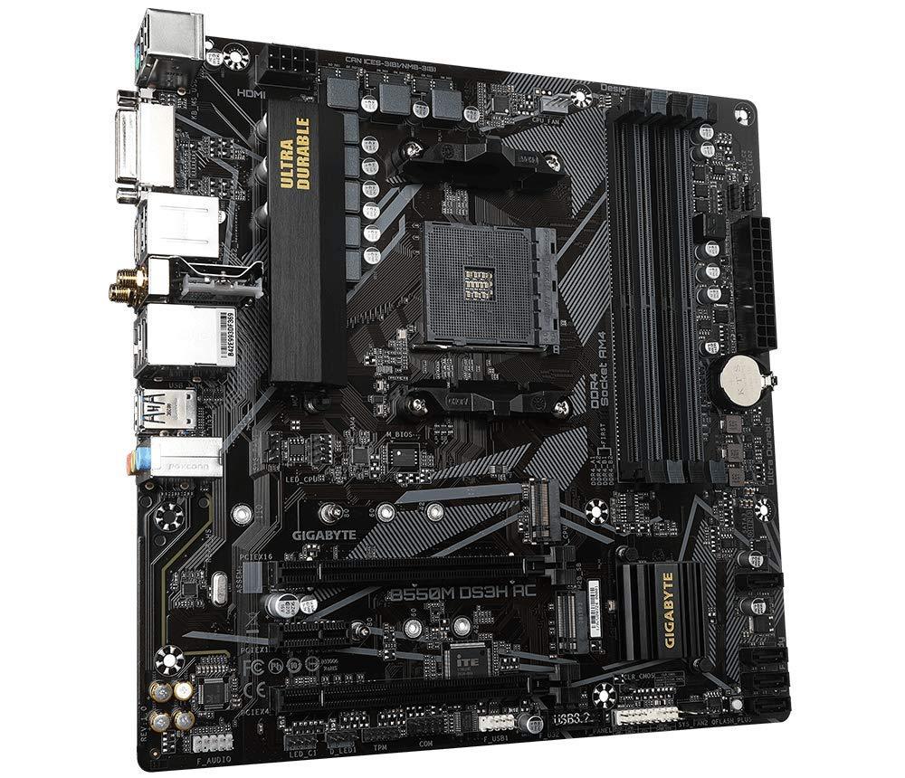 Gigabyte AMD B550 Ultra Durable MicroATX Motherboard Socket AM4 DDR4 - Triveni World