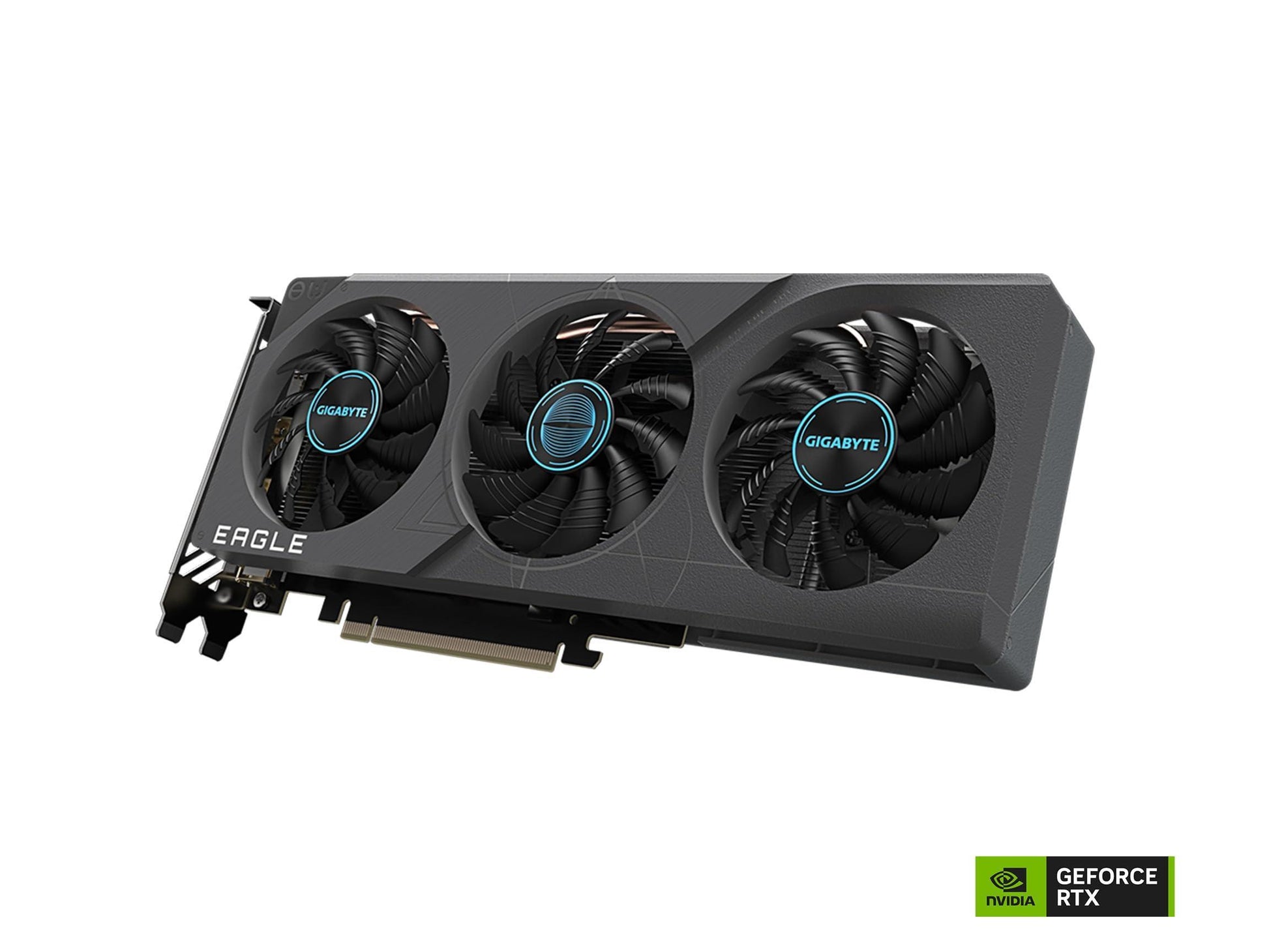 GIGABYTE Geforce RTX 4060 Eagle Oc 8G Graphics Card, 3X Windforce Fans, 8Gb 128-Bit Gddr6, Gv-N4060Eagle Oc-8Gd Video Card, pci_e_x16 - Triveni World