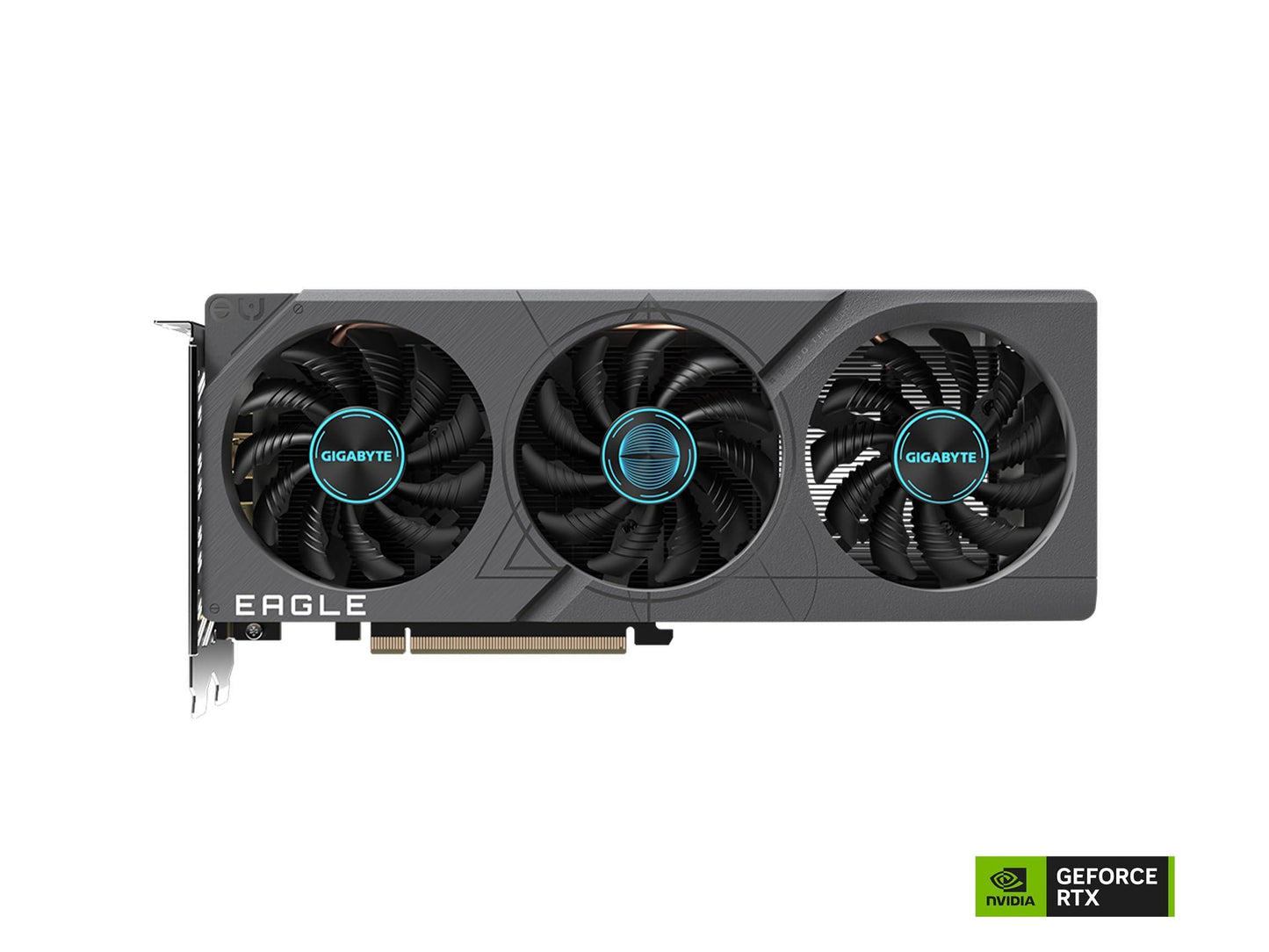 GIGABYTE Geforce RTX 4060 Eagle Oc 8G Graphics Card, 3X Windforce Fans, 8Gb 128-Bit Gddr6, Gv-N4060Eagle Oc-8Gd Video Card, pci_e_x16 - Triveni World