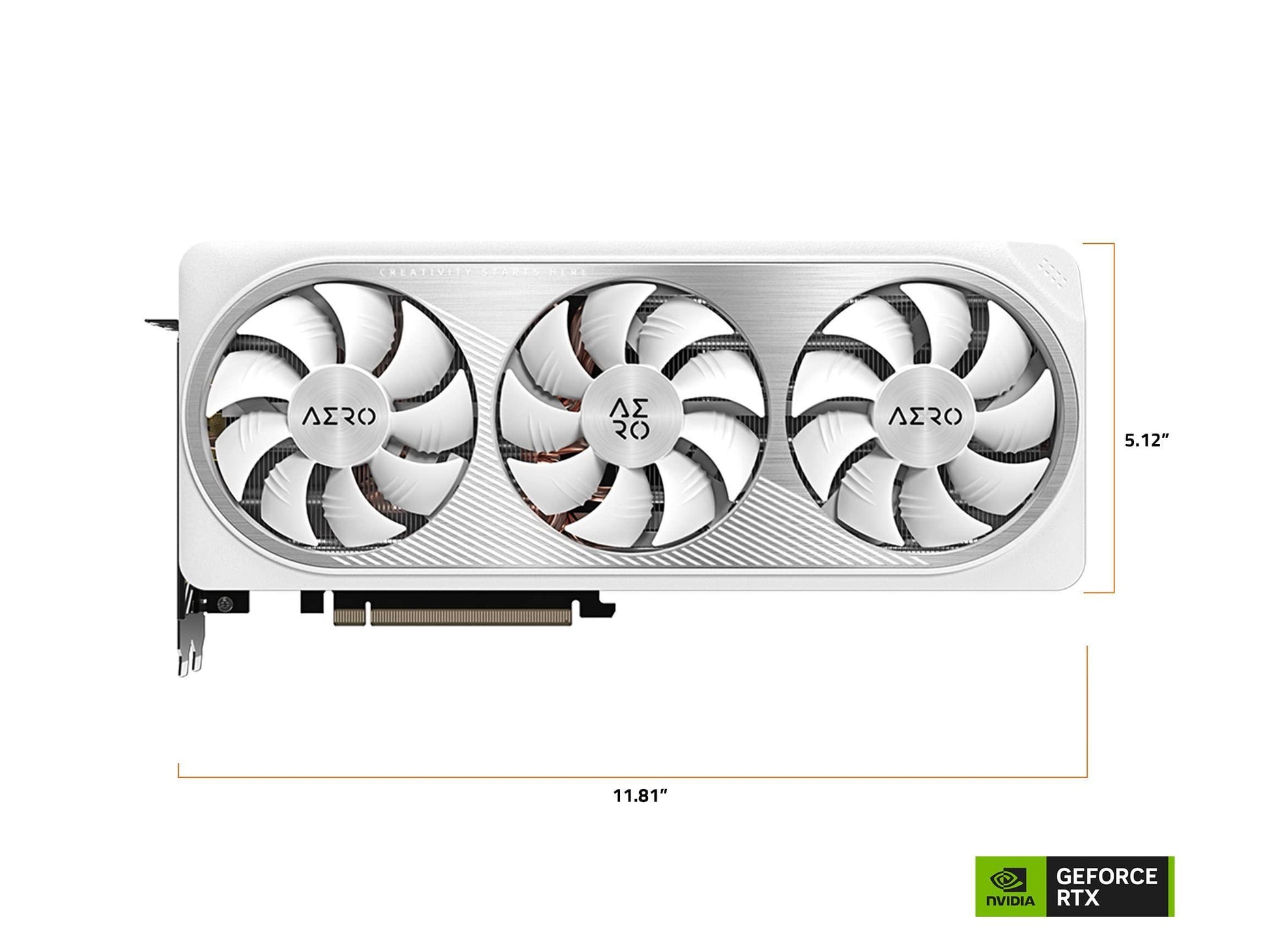 GIGABYTE Geforce RTX 4070 Aero Oc 12G Graphics Card,3X Windforce Fans,12Gb 192-Bit Gddr6X,Gv-N4070Aero Oc-12Gd Video Card,pci_e_x16 - Triveni World