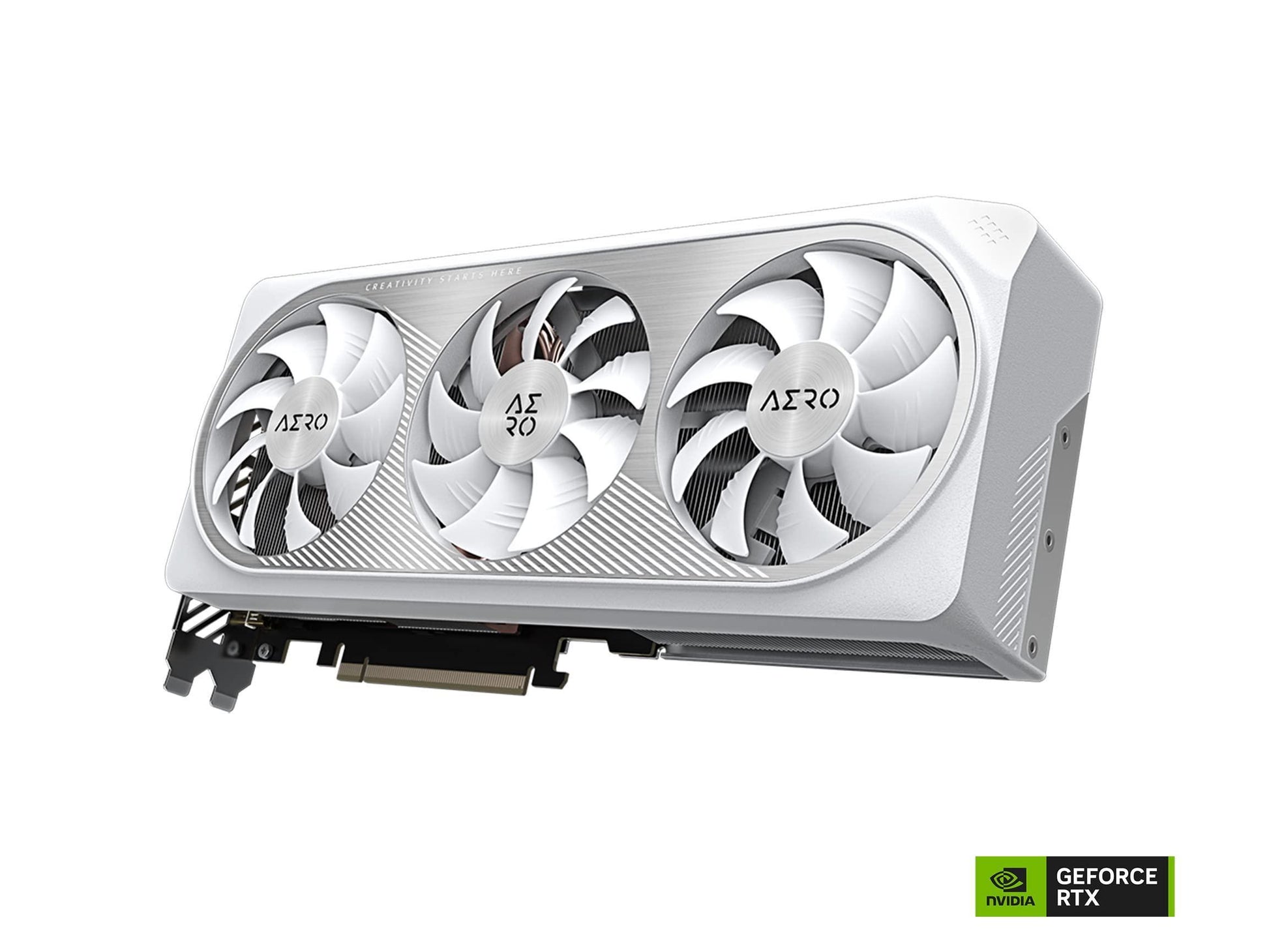 GIGABYTE Geforce RTX 4070 Aero Oc 12G Graphics Card,3X Windforce Fans,12Gb 192-Bit Gddr6X,Gv-N4070Aero Oc-12Gd Video Card,pci_e_x16 - Triveni World