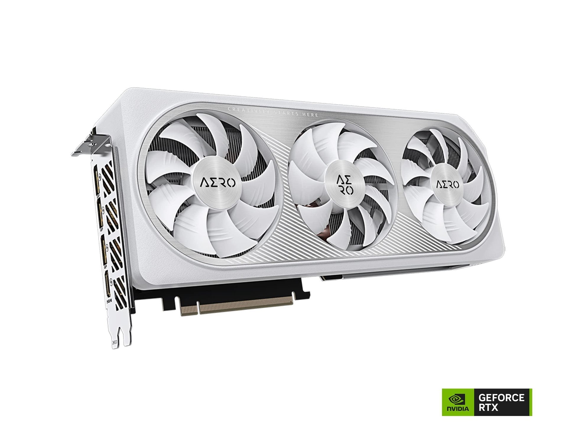 GIGABYTE Geforce RTX 4070 Aero Oc 12G Graphics Card,3X Windforce Fans,12Gb 192-Bit Gddr6X,Gv-N4070Aero Oc-12Gd Video Card,pci_e_x16 - Triveni World