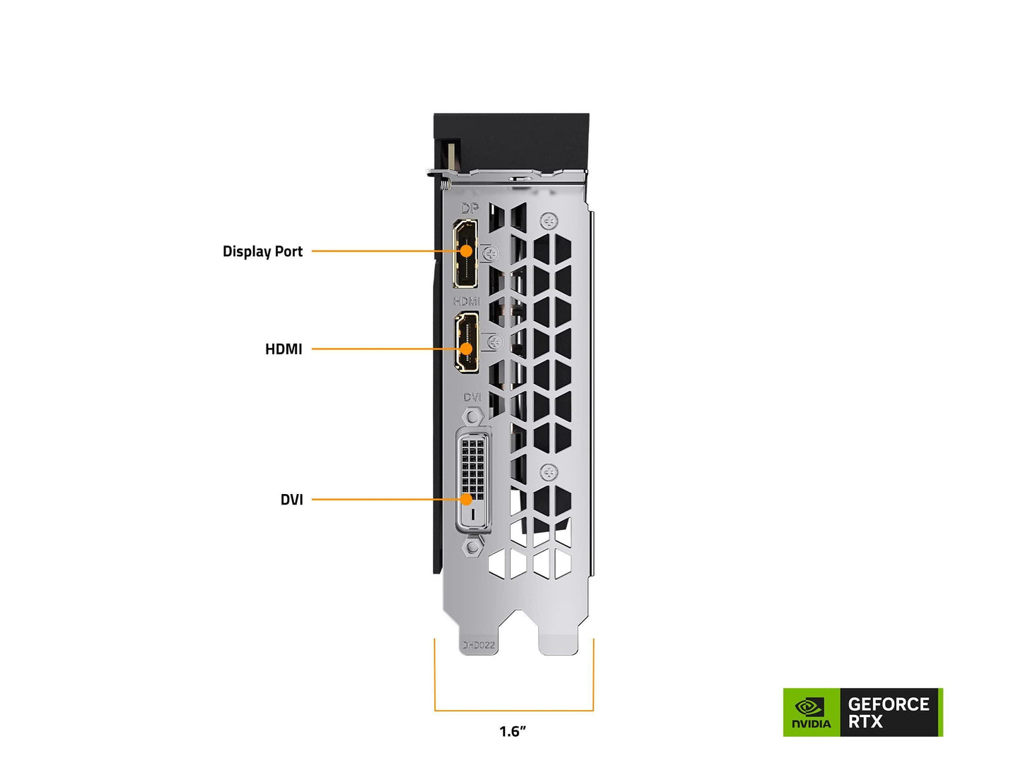 GIGABYTE GV-N3050WF2OC-8GD PCI_E GDDR6 - Triveni World