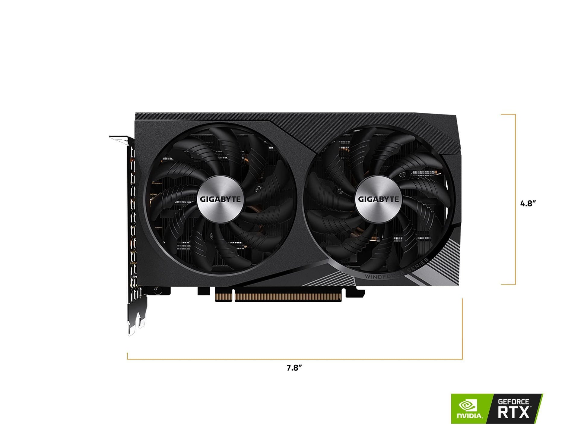 GIGABYTE NVIDIA GeForce RTX 3060 WINDFORCE OC 12GB GDDR6 pci_e_x16 Graphics Card (GV-N3060WF2OC-12GD) - Triveni World