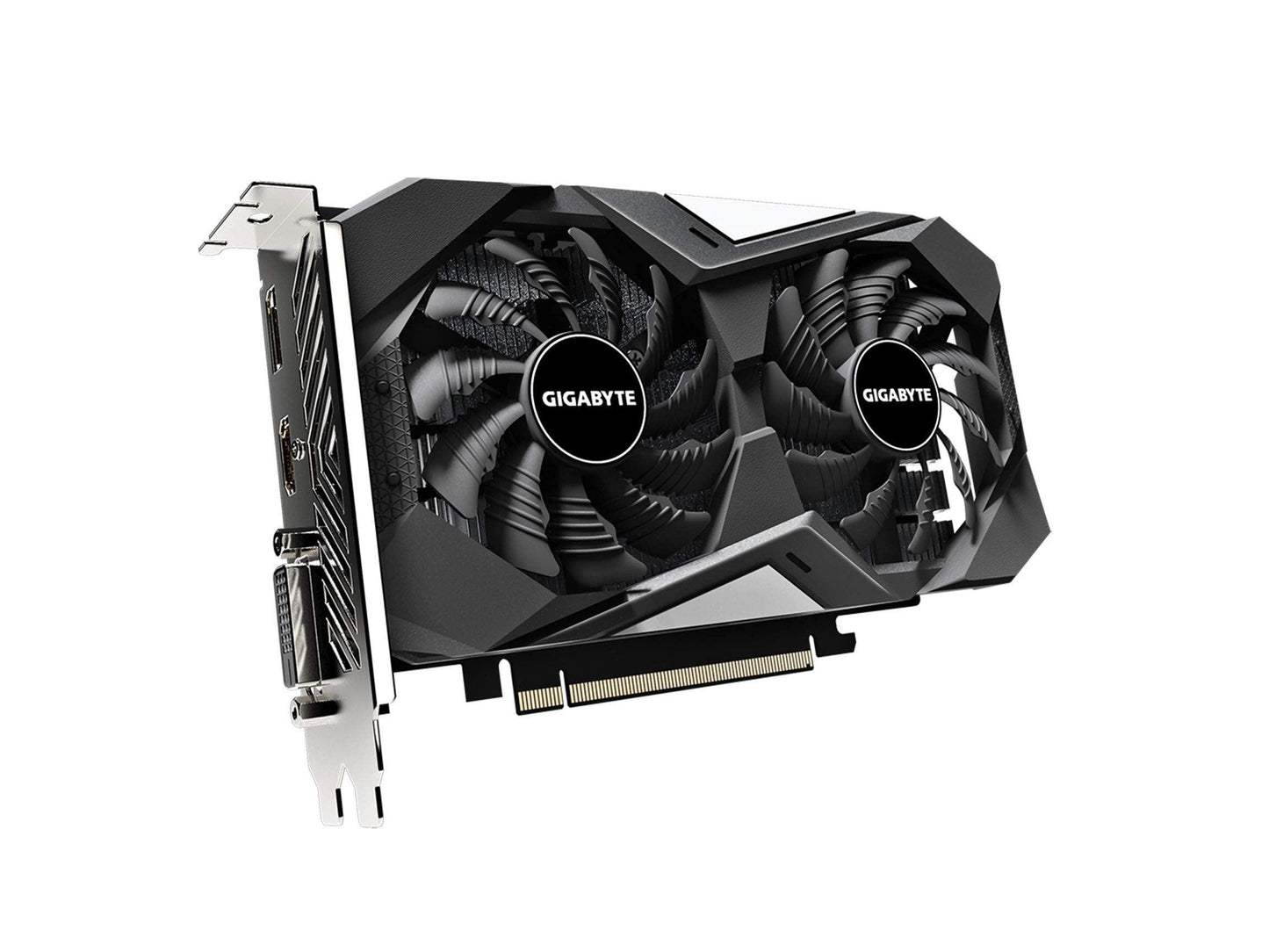 GIGABYTE pci_e_x16 GeForce GTX 1650 D6 WINDFORCE OC 4G (rev. 2.0) Graphics Card, 172mm Compact Size, 4GB 128-Bit GDDR6, GV-N1656WF2OC-4GD REV2.0 Video Card - Triveni World