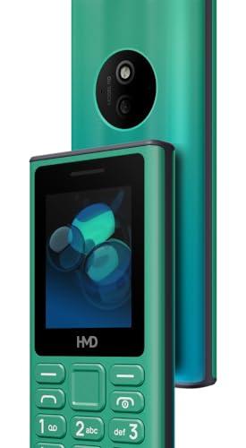 HMD 110 Keypad Phone with Built-in Scan & Pay UPI App, Rear Camera, Long-Lasting Battery, Wireless FM Radio | Green - Triveni World