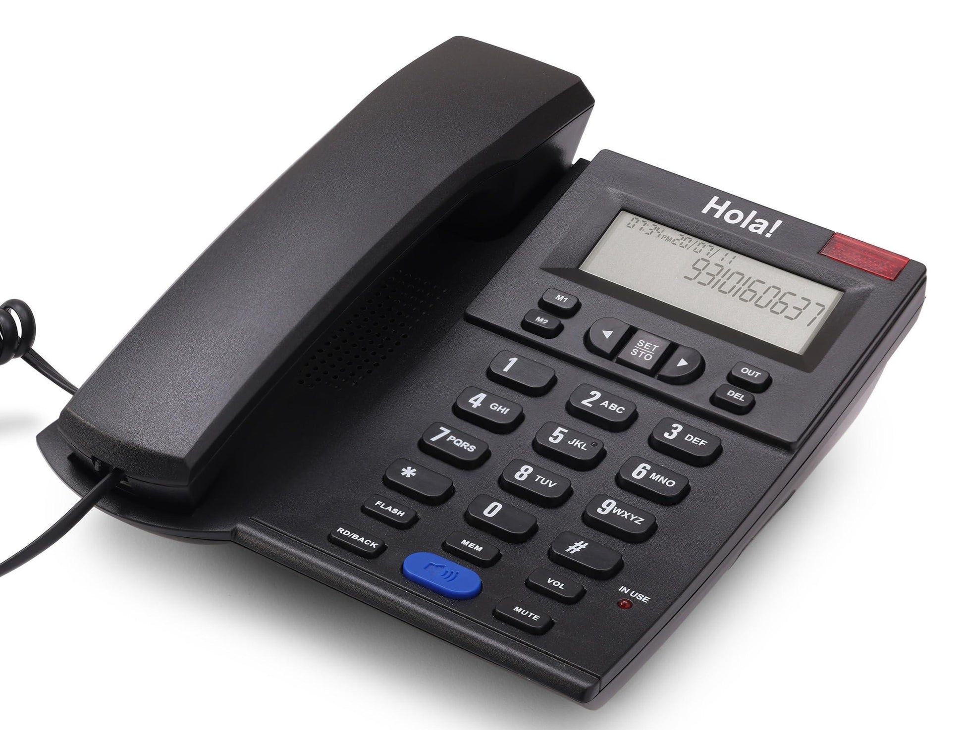 Hola ! Tf 610 Caller Id Speaker Phone with Memory - Triveni World