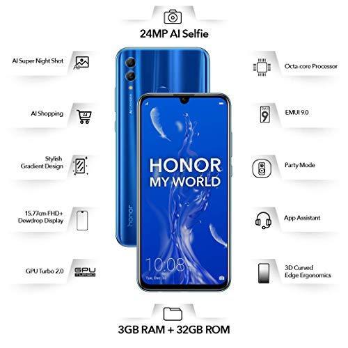 Honor 10 Lite (Sapphire Blue, 3GB RAM, 32GB Storage) - Triveni World