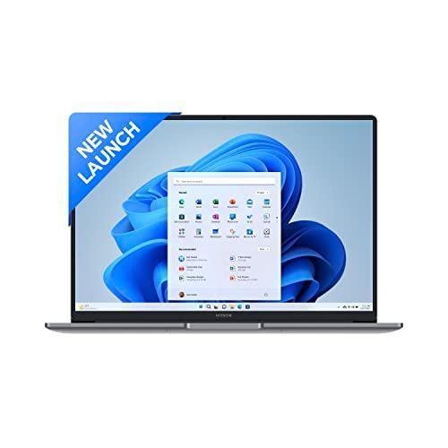 HONOR MagicBook X14 (2023), 12th Gen Intel Core i5-12450H (16GB/512GB NVMe SSD, 14-inch (35.56 cm) FHD IPS Anti-Glare Thin and Light Laptop/Windows 11/Backlit Keyboard/Fingerprint Login/1.43Kg), Gray - Triveni World