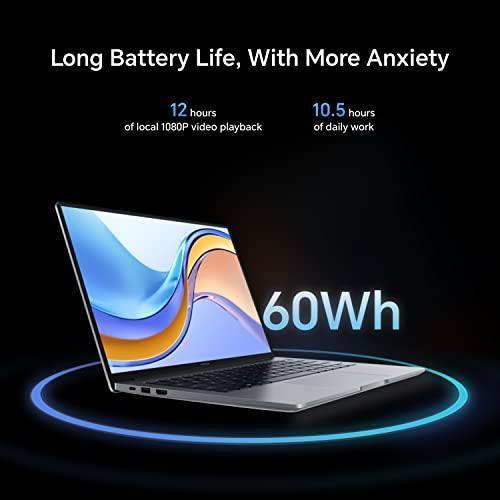 HONOR MagicBook X14 (2023), 12th Gen Intel Core i5-12450H (16GB/512GB NVMe SSD, 14-inch (35.56 cm) FHD IPS Anti-Glare Thin and Light Laptop/Windows 11/Backlit Keyboard/Fingerprint Login/1.43Kg), Gray - Triveni World