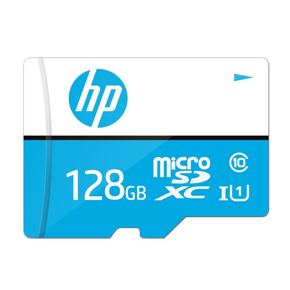 HP 128GB MicroSD Memory Card SDXC mx310 Class 10, UHS-I, U1 Card, Upto 100MB/s R, 10 Y Warranty - Triveni World