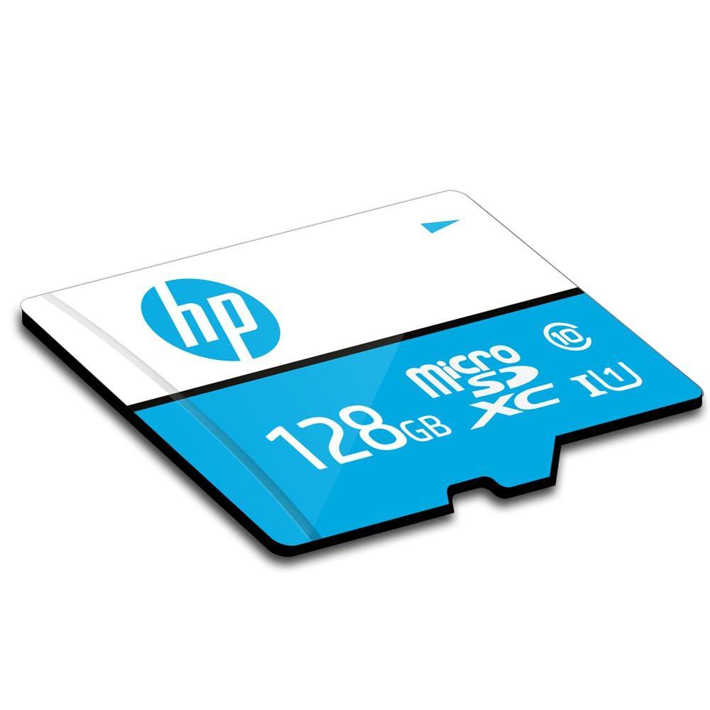 HP 128GB MicroSD Memory Card SDXC mx310 Class 10, UHS-I, U1 Card, Upto 100MB/s R, 10 Y Warranty - Triveni World