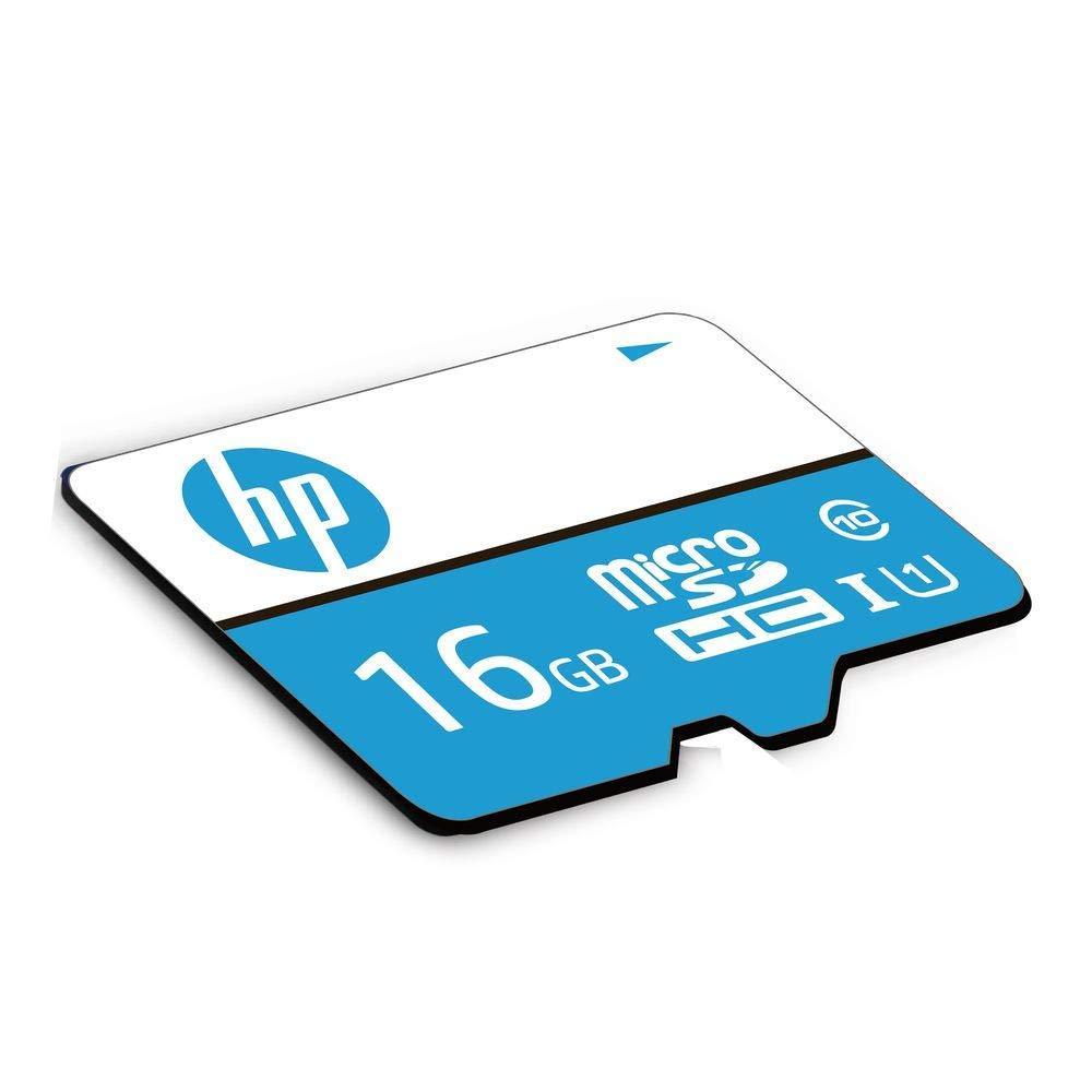 HP 16GB MicroSD Memory Card SDHC mi210 Class 10, UHS-I, U1 Card, Upto 80MB/s R, 10 Y Warranty - Triveni World