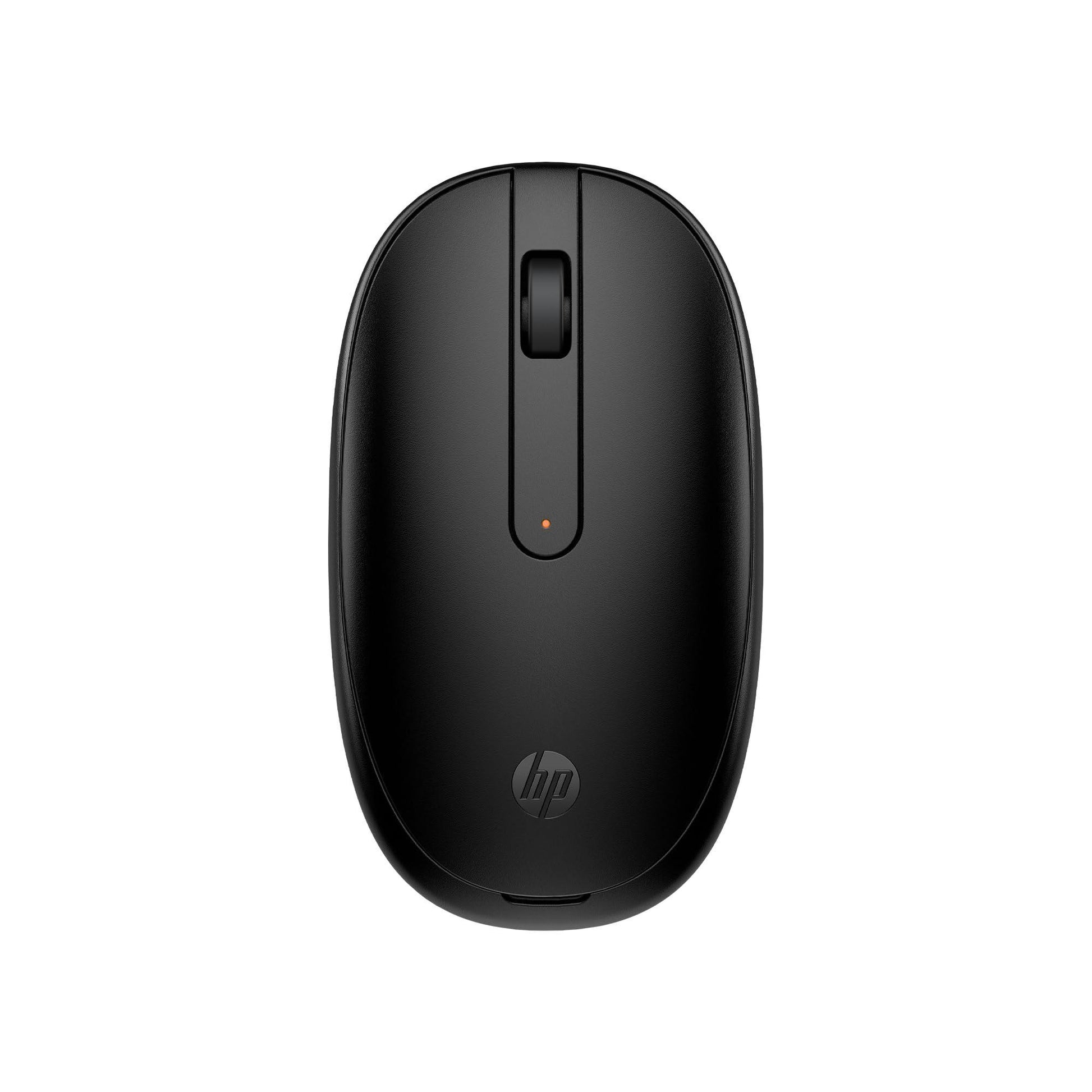 HP 240 Bluetooth Wireless Mouse with 3 Buttons/1600 DPI Red Optical Tracking/Sleek and Ambidextrous/Compatible to Windows 10, macOS, Chrome OS, 3 Years Warranty (Black) - Triveni World