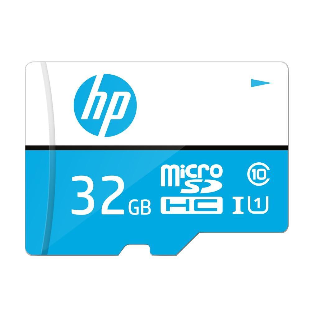 HP 32GB MicroSD Memory Card SDHC mi210 Class 10, UHS-I, U1 Card, Upto 100MB/s R, 2 Y Warranty - Triveni World