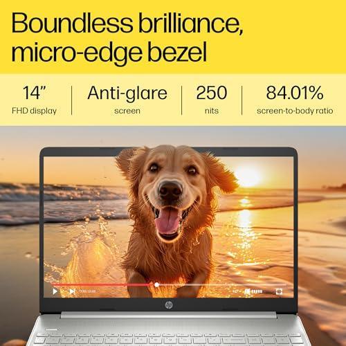 HP Laptop 14, 13th Gen Intel Core i3-1315U, 14-inch (35.6 cm), FHD, 8GB DDR4, 512GB SSD, Intel UHD Graphics, FHD Camera w/Privacy Shutter, Thin & Light (Win 11, MSO 2021, Blue, 1.4 kg), gr0000TU - Triveni World