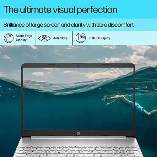 HP Laptop 15, 12th Gen i3-1215U, 15.6-inch (39.6 cm), FHD, Anti-Glare, 8GB DDR4, 512GB SSD, Intel UHD Graphics, Dual Speakers, (Win 11, MSO 2021, Silver, 1.69 kg), 15s-fy5006TU - Triveni World