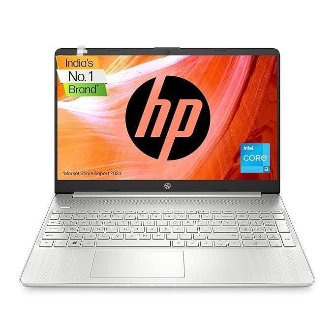 HP Laptop 15, 12th Gen Intel® Core™ i3-1215U,15.6-inch(39.6 cm),FHD,Anti-Glare,MSO,8GB DDR4 (3200MHz),512GB SSD,Dual Speakers,Windows 11,Natural Silver,1.69kg, 15s-fq5007TU - Triveni World