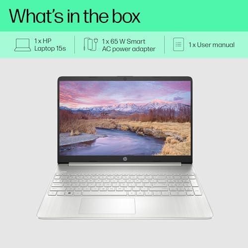 HP Laptop 15s, 12th Gen Intel Core i5-1235U, 15.6-inch (39.6 cm), FHD, 16GB DDR4, 512GB SSD, Intel Iris Xe Graphics, Backlit KB,MSO,Thin & Light, Dual Speakers (Win 11, Silver, 1.69 kg), fq5330TU - Triveni World