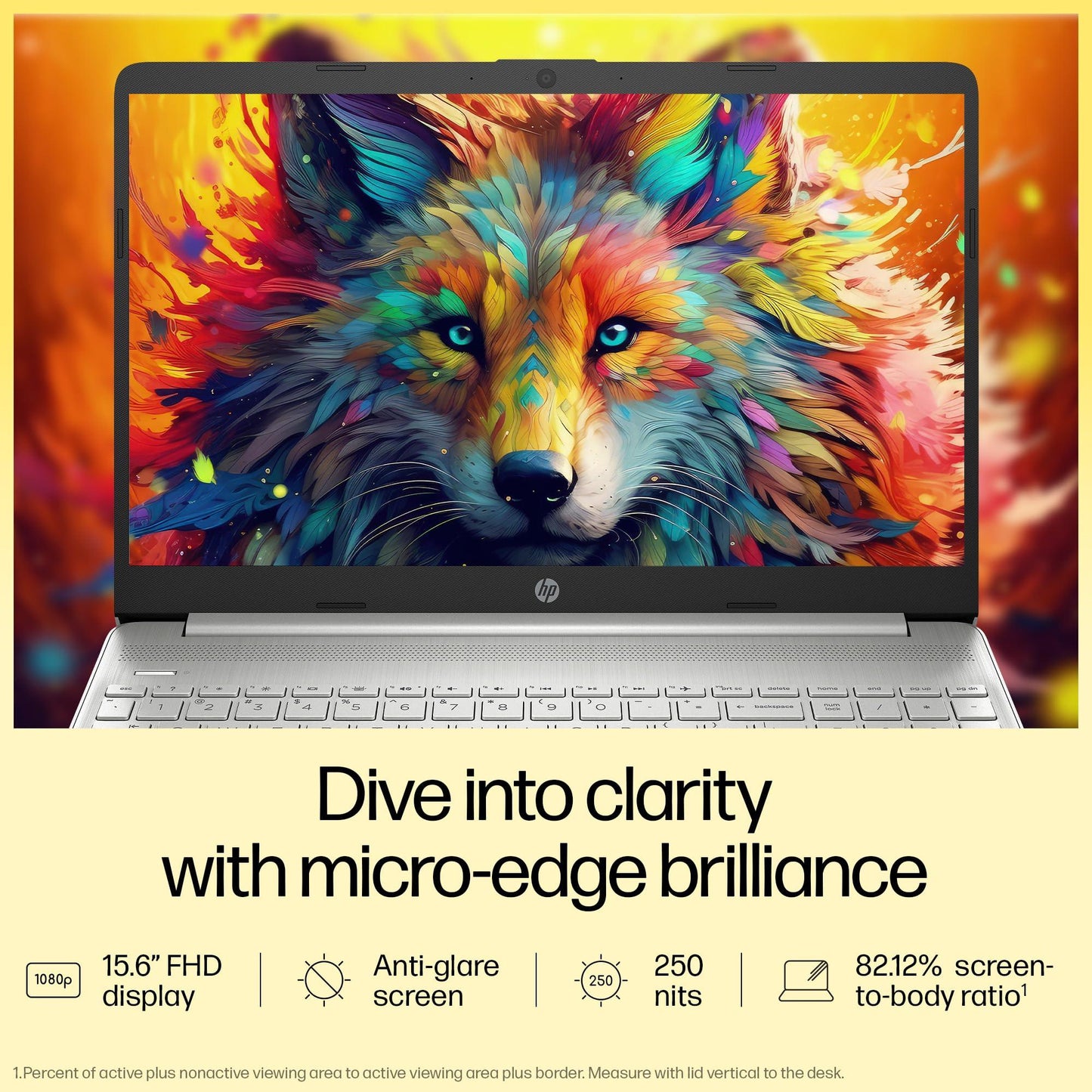 HP Laptop 15s, AMD Ryzen 5 5500U, 15.6-inch (39.6 cm), FHD, 8GB DDR4, 512GB SSD, AMD Radeon graphics, Thin & light, Dual speakers (Win 11, MSO 2021, Silver, 1.69 kg), eq2223AU - Triveni World