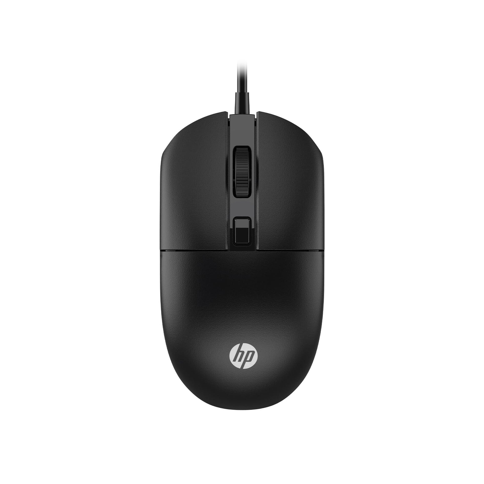 HP M070 Ergonomic Wired Mouse/ 1.5M USB Cable/Optical Engine/Accurate Positioning/ 1600 DPI with Adjustable DPI 1000-1200/3 Years Warranty - Triveni World