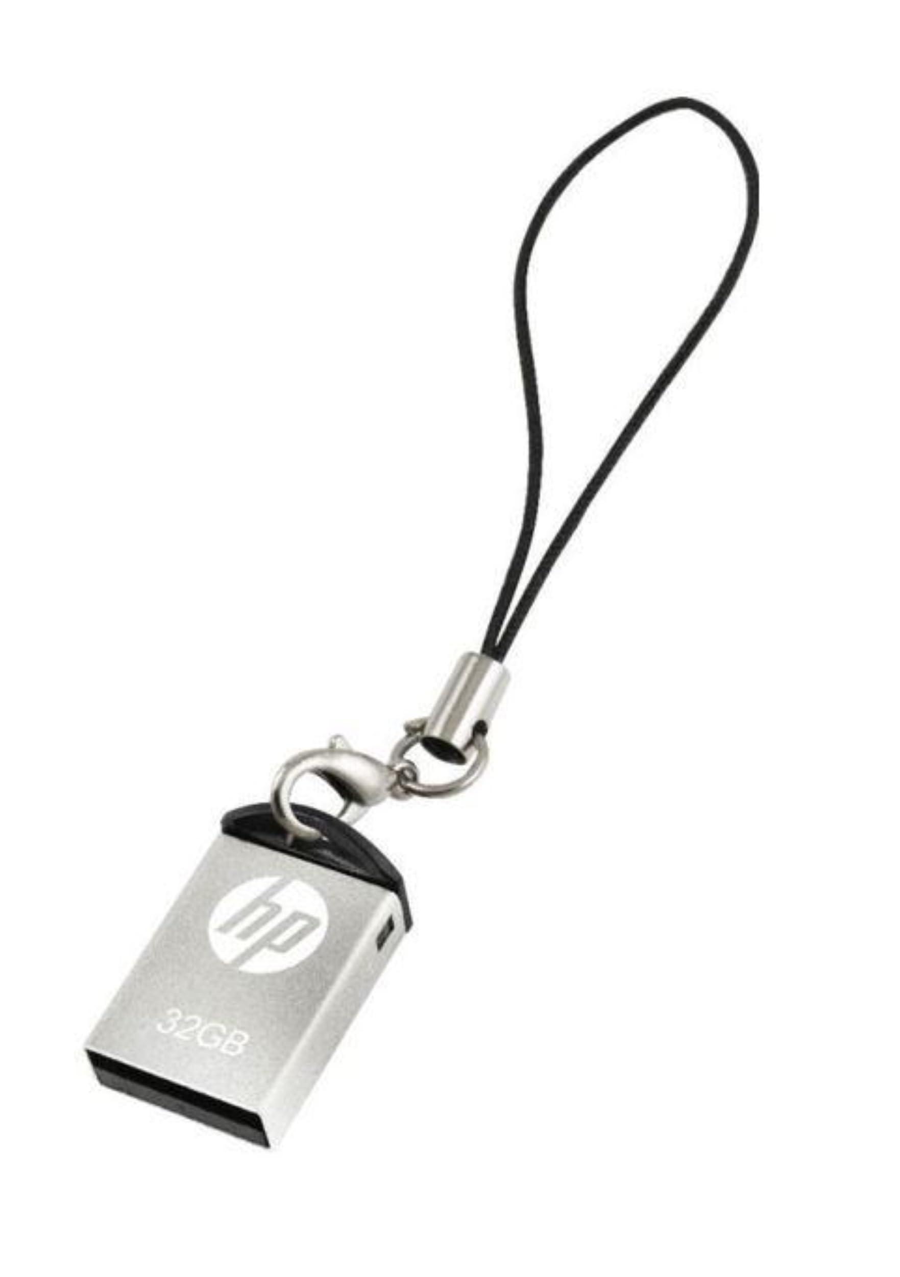 HP v222w 32GB USB 2.0 Pen Drive (Silver) - Triveni World