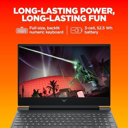 HP Victus Gaming Laptop, 12th Gen Intel Core i5-12450H, 4GB GTX 1650 GPU, 15.6-inch (39.6 cm), FHD, IPS, 144Hz, 8GB DDR4, 512GB SSD, Backlit KB, B&O, Dual Speakers (MSO, Blue, 2.37 kg), fa0070TX - Triveni World