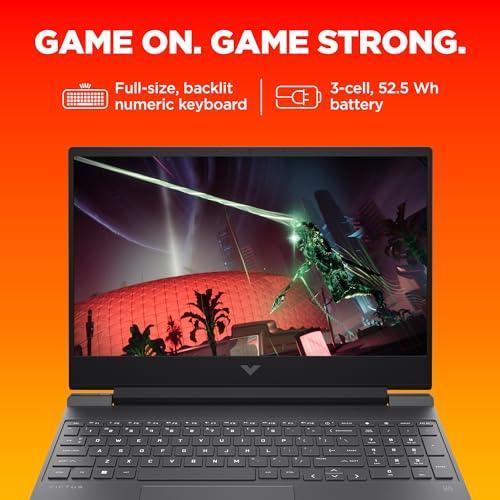 HP Victus Gaming Laptop, AMD Ryzen 5 5600H, 4GB AMD Radeon RX 6500M Graphics, 15.6-inch (39.6 cm), FHD, IPS, 8GB DDR4, 512GB SSD, Backlit KB, B&O, Dual Speakers (Silver, 2.37 kg), fb0146AX - Triveni World