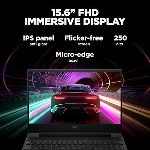 HP Victus Gaming Laptop, AMD Ryzen 5 5600H, 4GB AMD Radeon RX 6500M Graphics, 15.6-inch (39.6 cm), FHD, IPS, 8GB DDR4, 512GB SSD, Backlit KB, B&O, Dual Speakers (Silver, 2.37 kg), fb0146AX - Triveni World