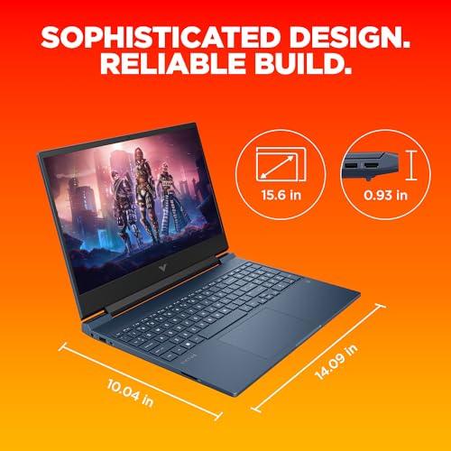 HP Victus Windows 11 Home Gaming Laptop,12Th Gen Intel Core I5-12450H,4Gb Rtx 2050 Gpu,15.6-Inch (39.6 Cm), Fhd,IPS,8Gb Ddr4, 512Gb Ssd, Backlit Kb,Dual Speakers(Mso, Blue,2.37 Kg),Fa1132Tx/Fa1312Tx - Triveni World