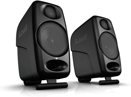 IK Multimedia 50 watts Bluetooth iLoud Micro Woofer, Computer Monitor Pair (Black) - Triveni World