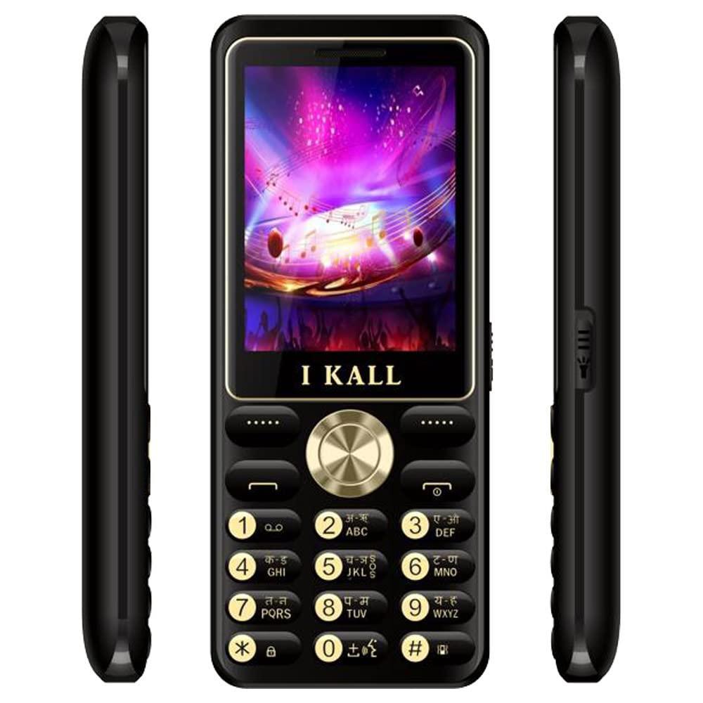 IKALL K78 Pro Keypad Mobile (2.4 inch, Big Battery) (Black) - Triveni World