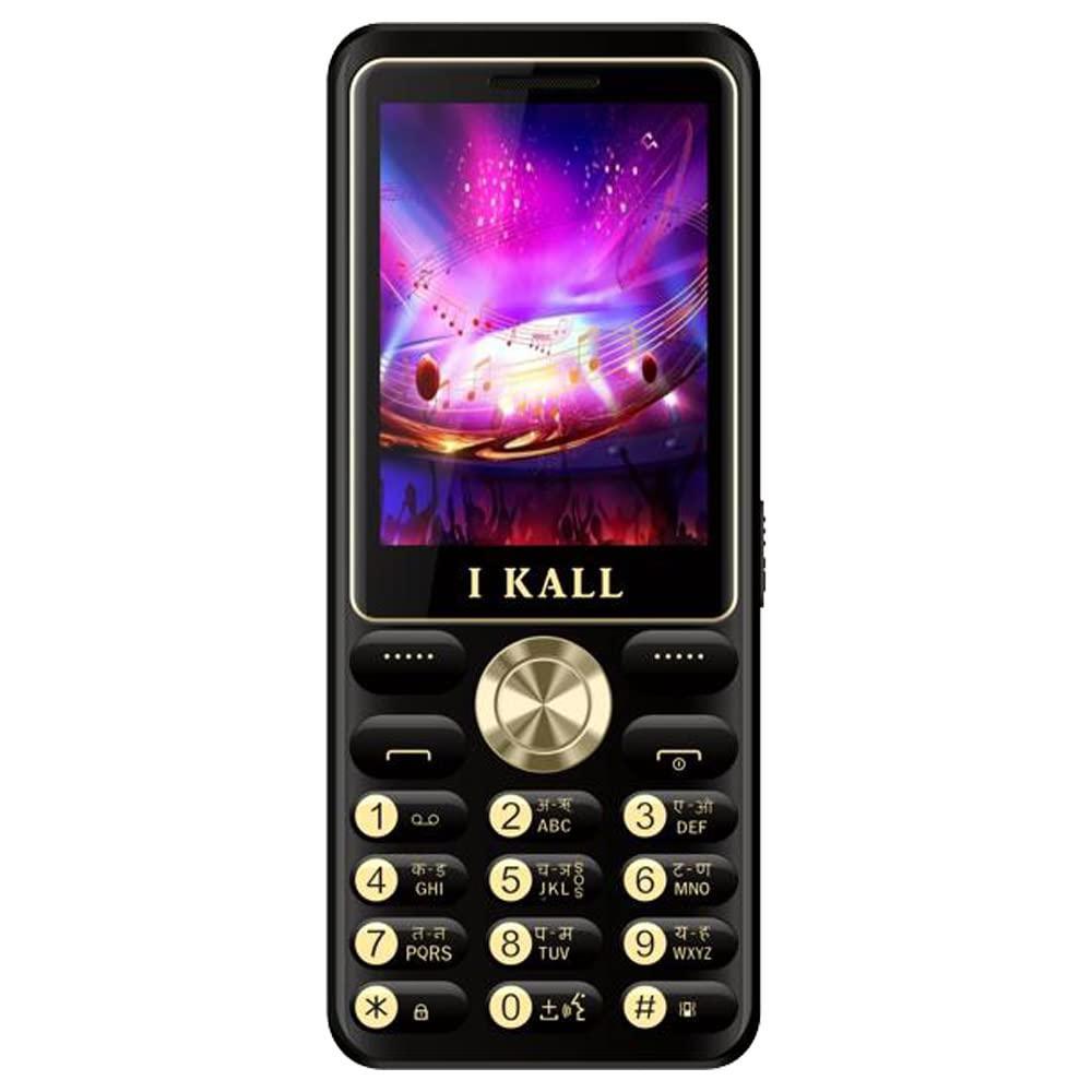 IKALL K78 Pro Keypad Mobile (2.4 inch, Big Battery) (Black) - Triveni World