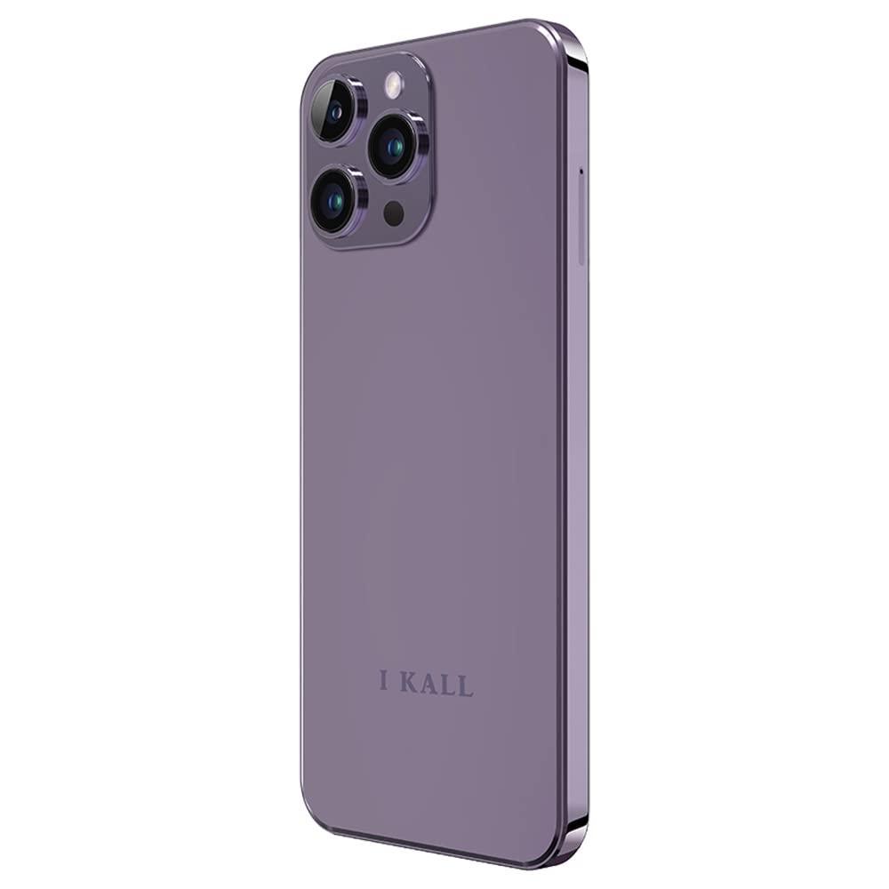 IKALL S3 Smartphone (6.8" HD Display, 6GB Ram, 128GB Storage, Dual 4G Sim) (21MP Camera) (Purple) - Triveni World