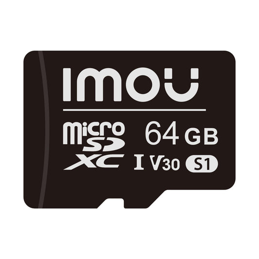 Imou MicroSDXC Memory Card 64 GB, Up to 95/25 MB/sec, Class 10-U1, UHS-I, Micro SD Card for Phone, Camcorder, Switch, Tablet - Triveni World