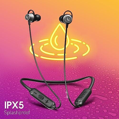 Infinity - JBL Tranz N400, in-Ear Headphones with 36 Hr Playtime, Fast Charge, Deep Bass Sound, Dual Equalizer, IPX5 Sweatproof, Bluetooth Headset (Black) - Triveni World