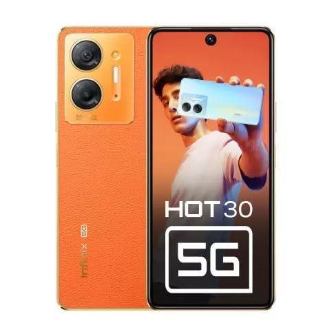 Infinix Hot 30 5G, Miaomi Orange (4GB, 128GB) - Triveni World