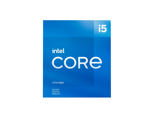 Intel Core i5 11400F 11th Gen Desktop Processor with 12MB Cache 6 Cores and 12 Threads Clock Speed up to 4.40 GHz LGA1200 Socket CPU 3 Years Warranty Editing Gaming Office Supports Windows 11 - Triveni World