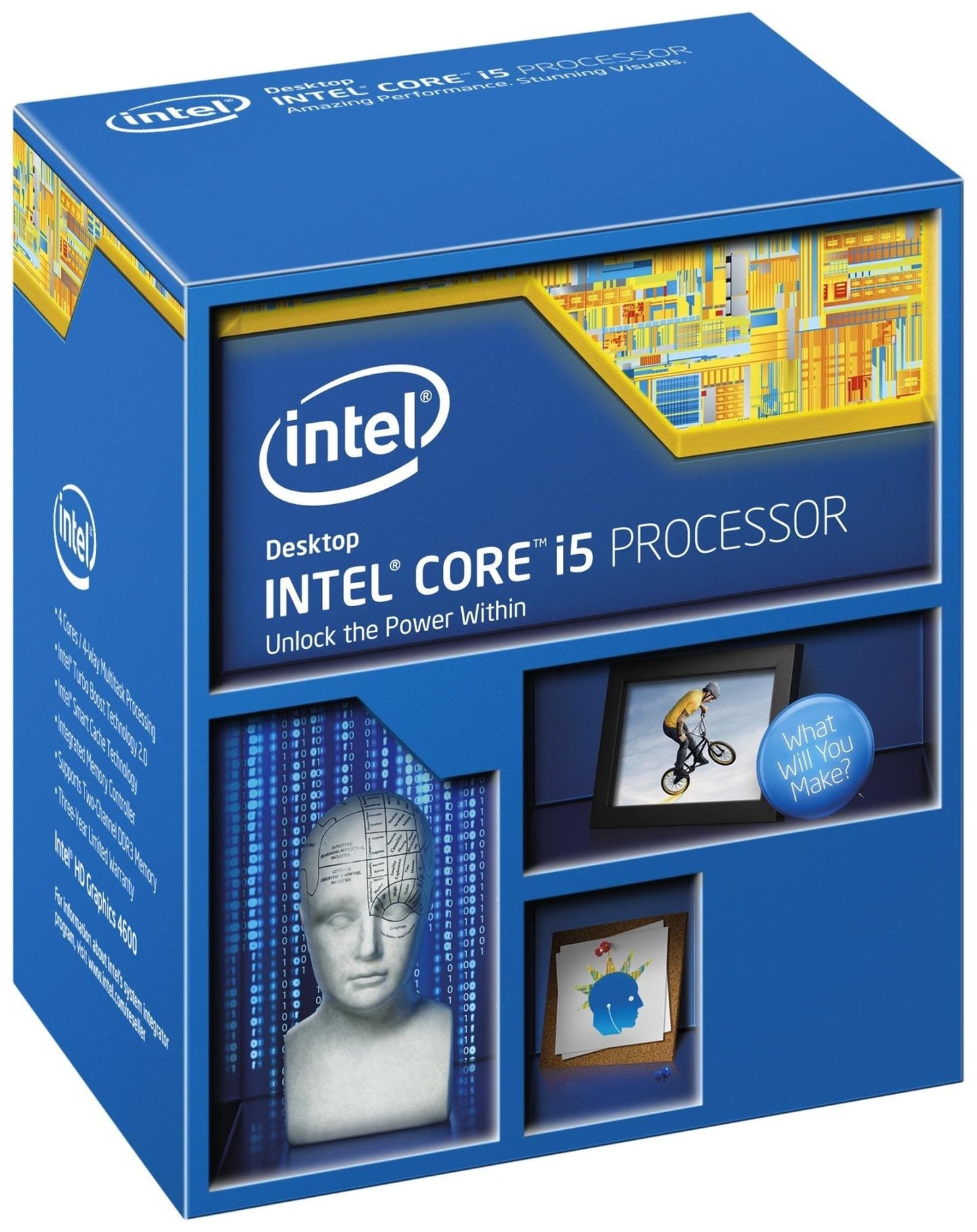 Intel Core i5-4670K Quad-Core Desktop Processor 3.4 GHZ 6 MB Cache - BX80646I54670K - Triveni World