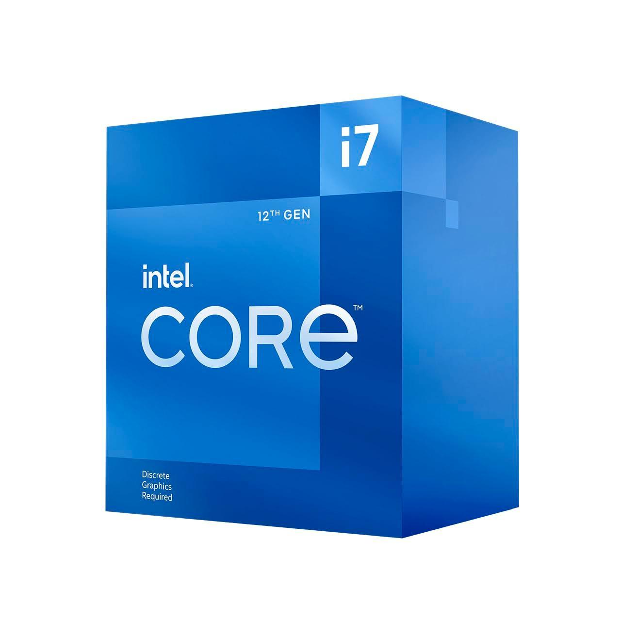 Intel Core i7 12700F 12 Gen Desktop PC Processor 12 Core CPU with 25MB Cache and up to 4.9 GHz Clock Speed LGA 1700 4K (Graphic Card Required) - Triveni World