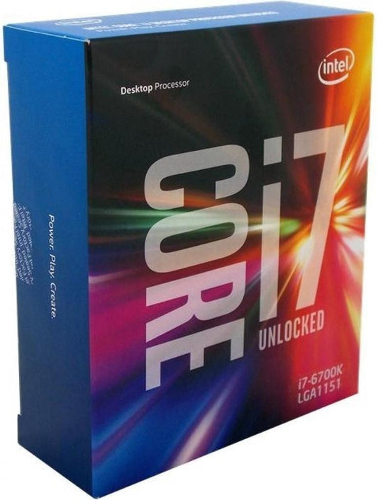 Intel Core i7 6700K BX80662I76700K Socket LGA1151 Processor (Blue) - Triveni World