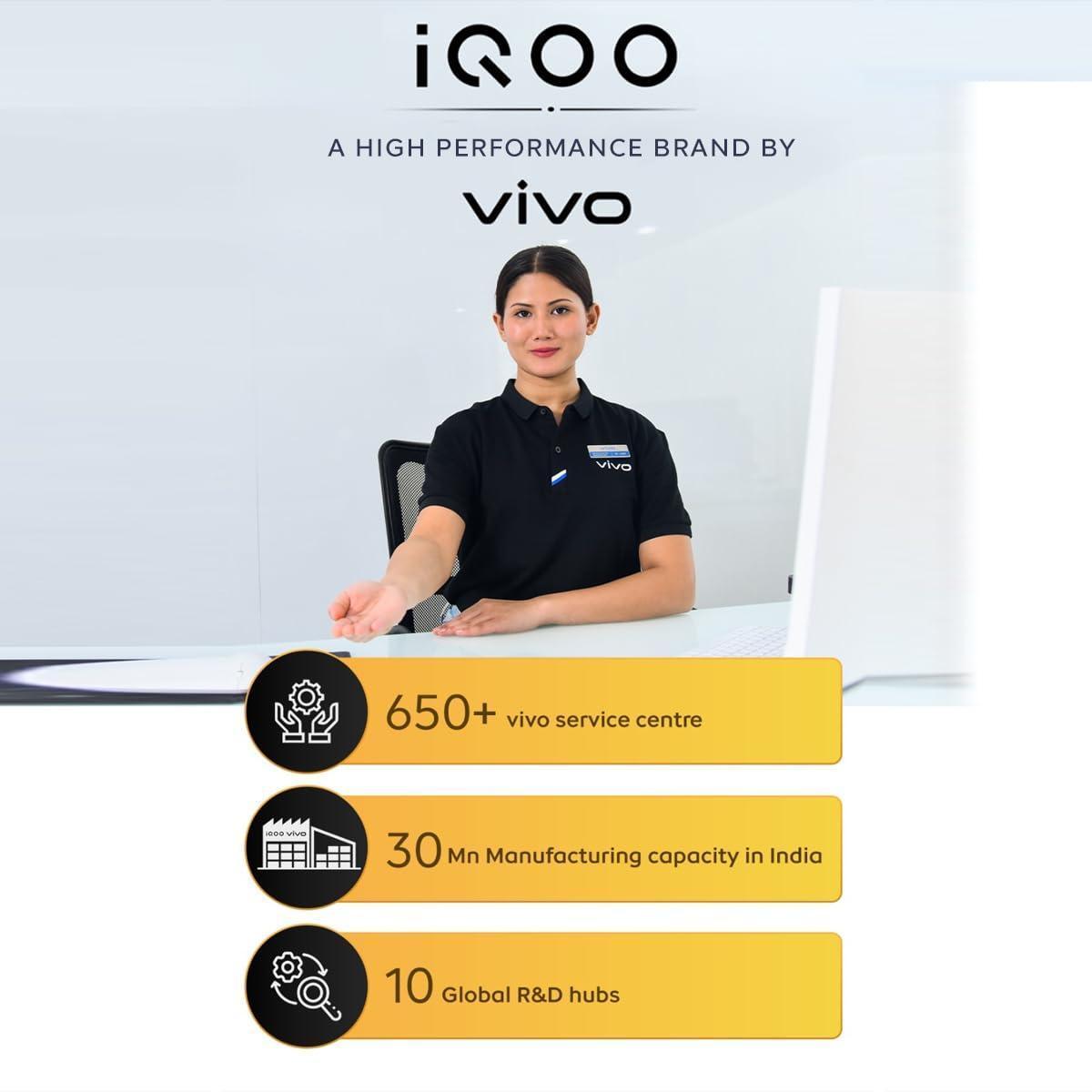 iQOO 12 5G (Alpha, 16GB RAM, 512GB Storage) | India's 1st Snapdragon® 8 Gen 3 Mobile Platform | India's only Flagship with 50MP + 50MP + 64MP Camera - Triveni World