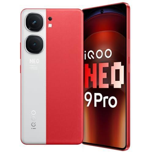 iQOO Neo9 Pro 5G (Fiery Red, 12GB RAM, 256GB Storage) | Snapdragon 8 Gen 2 Processor | Supercomputing Chip Q1 | Flagship Level Sony IMX920 Camera - Triveni World