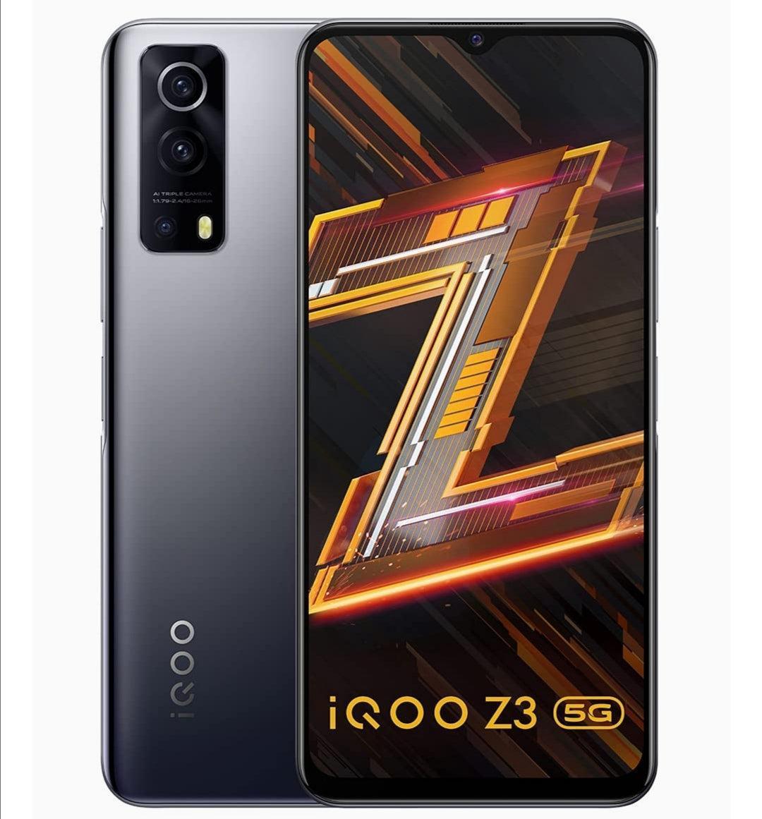 iQOO Z3 128 GB (Ace Black, 8 GB RAM) - Triveni World