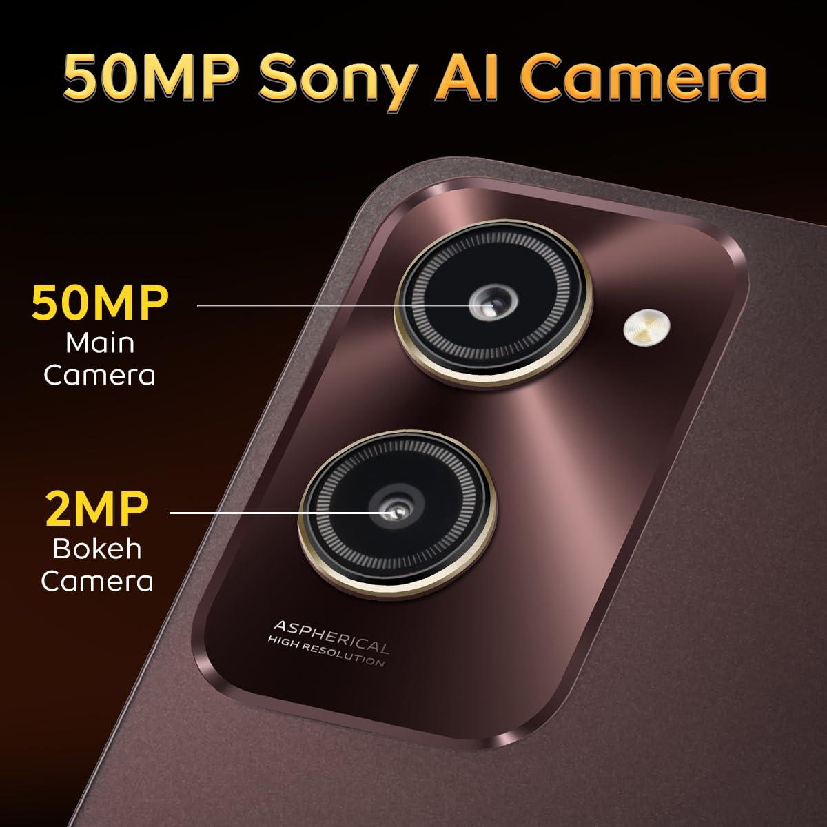 iQOO Z9 Lite 5G (Mocha Brown, 4GB RAM, 128GB Storage) | Dimensity 6300 5G | 50MP Sony AI Camera | Charger in The Box - Triveni World